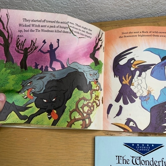 The Wizard Of Oz Book Bundle Of Two Paperback Books Children's And Chapter Book - Picture 6 of 11